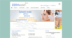 Desktop Screenshot of doctordepiele.ro